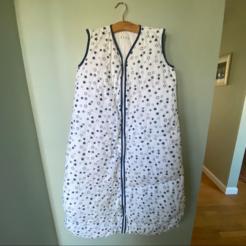 Goose down/organic cotton sleep sack